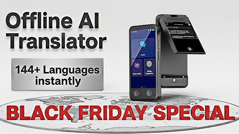 Star Trek Communicator is REAL! (Instant AI Translator) - iTourTranslator D-PRO (BLACK FRIDAY DEAL)