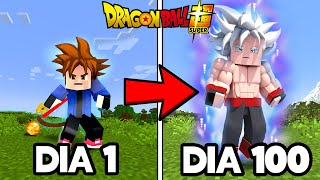 SOBREVIVI 100 DIAS no DRAGON BLOCK C no MINECRAFT O FILME