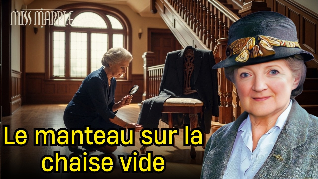 Miss Marple et le manteau sur la chaise vide