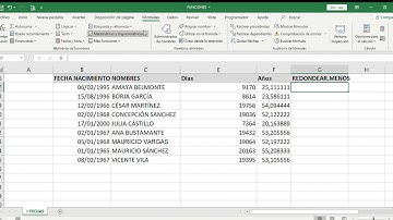 Excel Avanzado funciones de fecha para calcular años