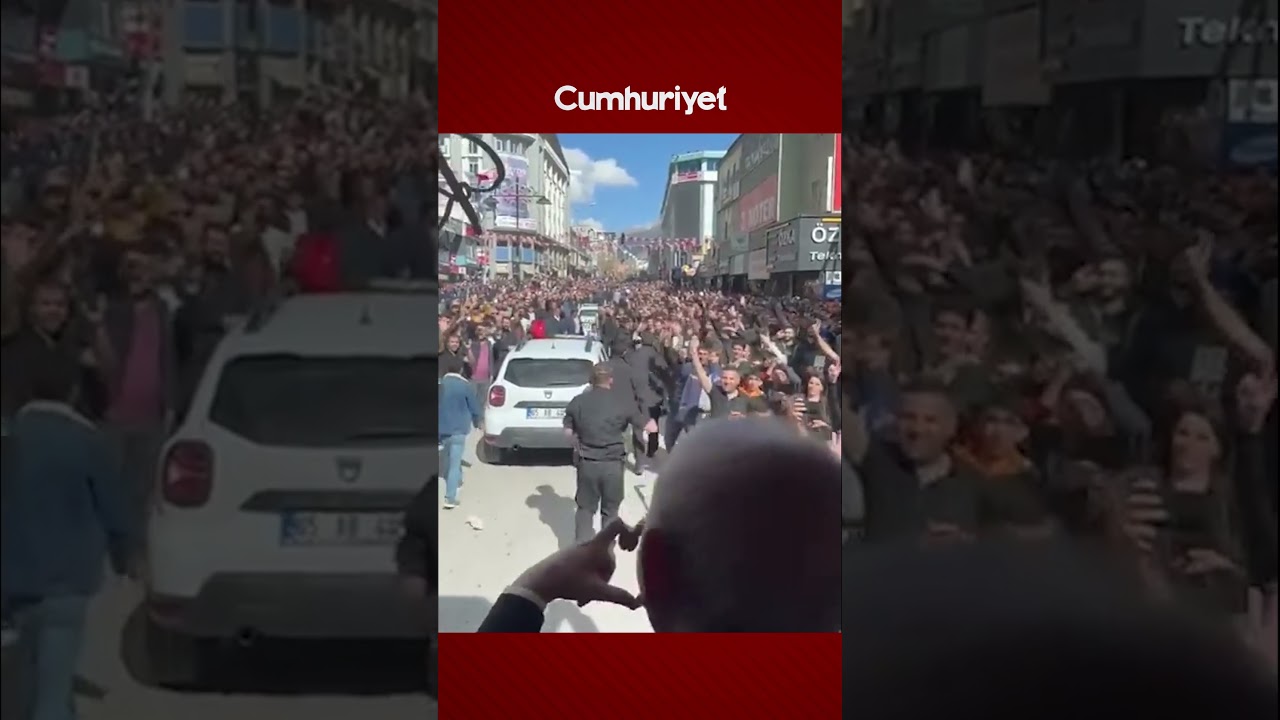 ⁣'Millet'in adayı Kemal Kılıçdaroğlu'na Van'da yoğun ilgi