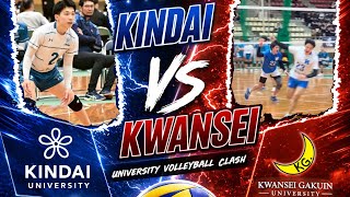 Kindai University Vs Kwansei Gakuin All Japan Intercollegiate Set 1 Highlights