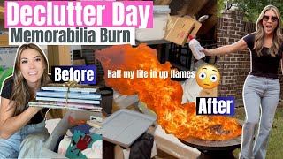 DECLUTTERING HALF MY LIFE AWAY 😅 Attic & Memorabilia Declutter & Organize | DECLUTTER JOURNEY