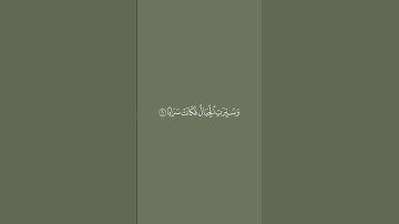 من سورة النبأ - القارئ الشيخ ياسر الدوسري #قرآن