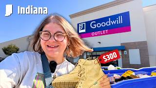 Is Indiana Thrifting The Best? | The Great Goodwill Outlet Road Trip
