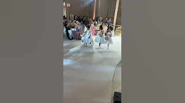 Sherinsbeauty Ossymarwah عرس اسامة وشيرين ميلا وليان ونايا وميرا رشوا الورد 