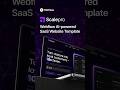 Webflow Template For SaaS &amp; Technology Website - Scalepro