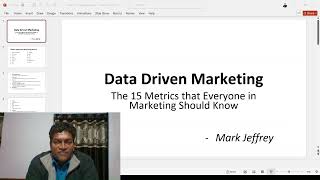 Marketing Metrics from the book Data Driven Marketing by Mark Jeffrey.