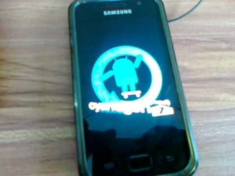 Cyanogenmod 7 - startup on Samsung Galaxy S I9000