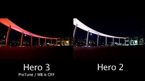 Low Light Comparison - Hero 2 & Hero 3 Without ProTune / WB - GoPro Tip #39 | MicBergsma