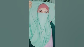 Easy Niqab Hijab Tutorial | Niqab Style | Meem Gazi | #shorts #hijab  #youtubeshorts #ytshorts