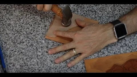 How to Make Leather Tap-Off Patterns with Jim Linn...