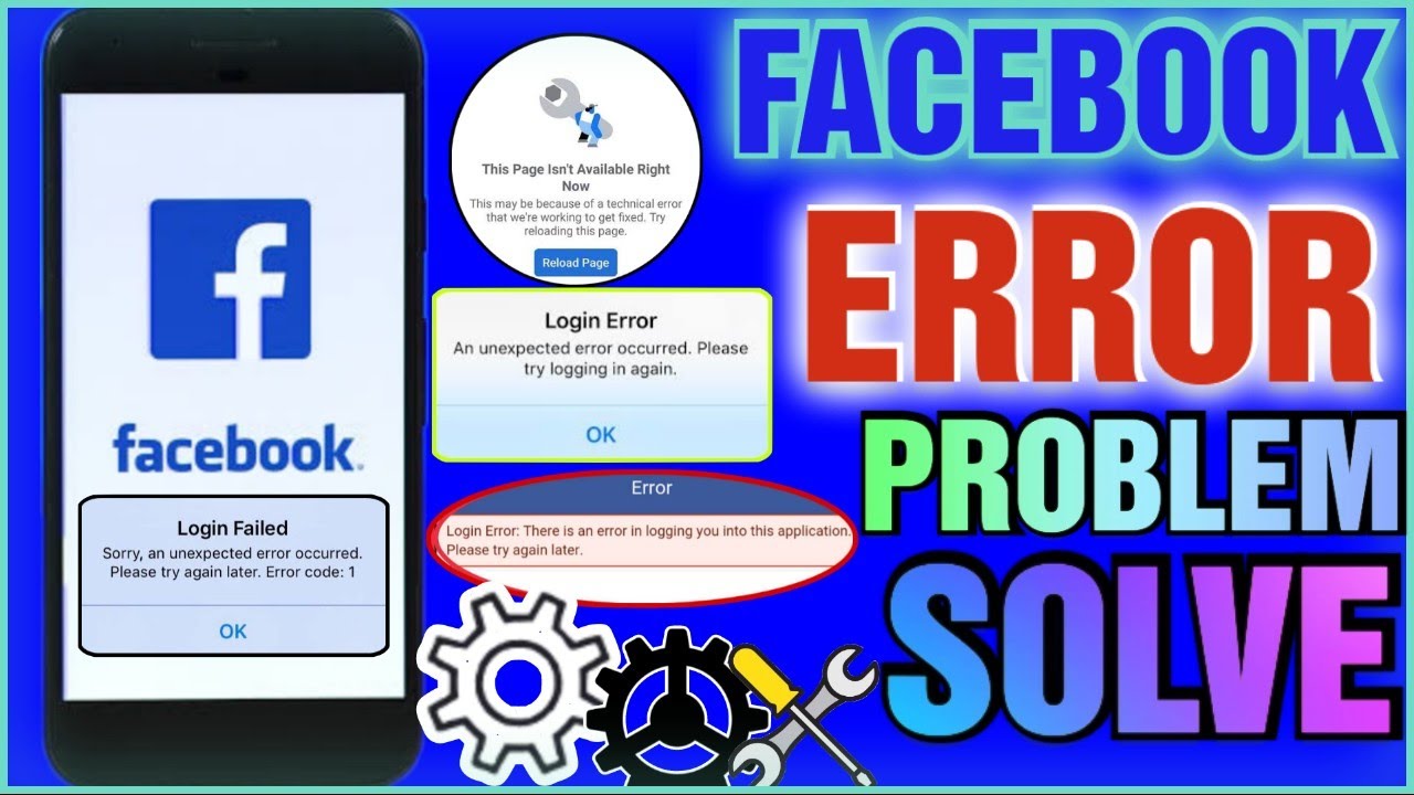 Facebook Login Error – Tapas