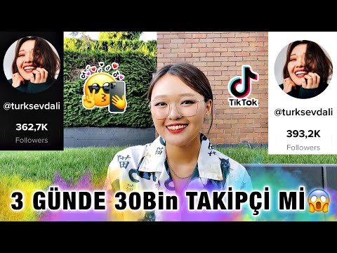 30 SAAT TİKTOK ÇEKİP 30BİN TAKİPÇİ KAZANDIM😳