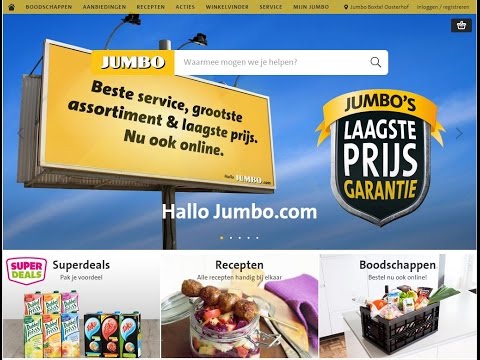 Zo werkt het online boodschappen doen op Jumbo.com