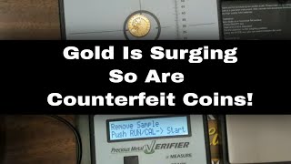This Coin Weighs Correct - Test As Gold - But It's Counterfeit!