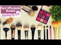 BEST AFFORDABLE SINGLE BRUSHES IN INDIA || PAC, CUFFSNLASHES , WET N WILD , REAL TECHNIQUE & MORE