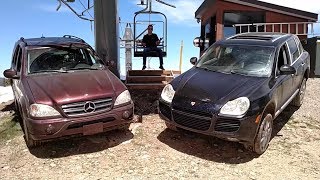 Can These Old Luxury SUVs Climb a Ski Mountain???