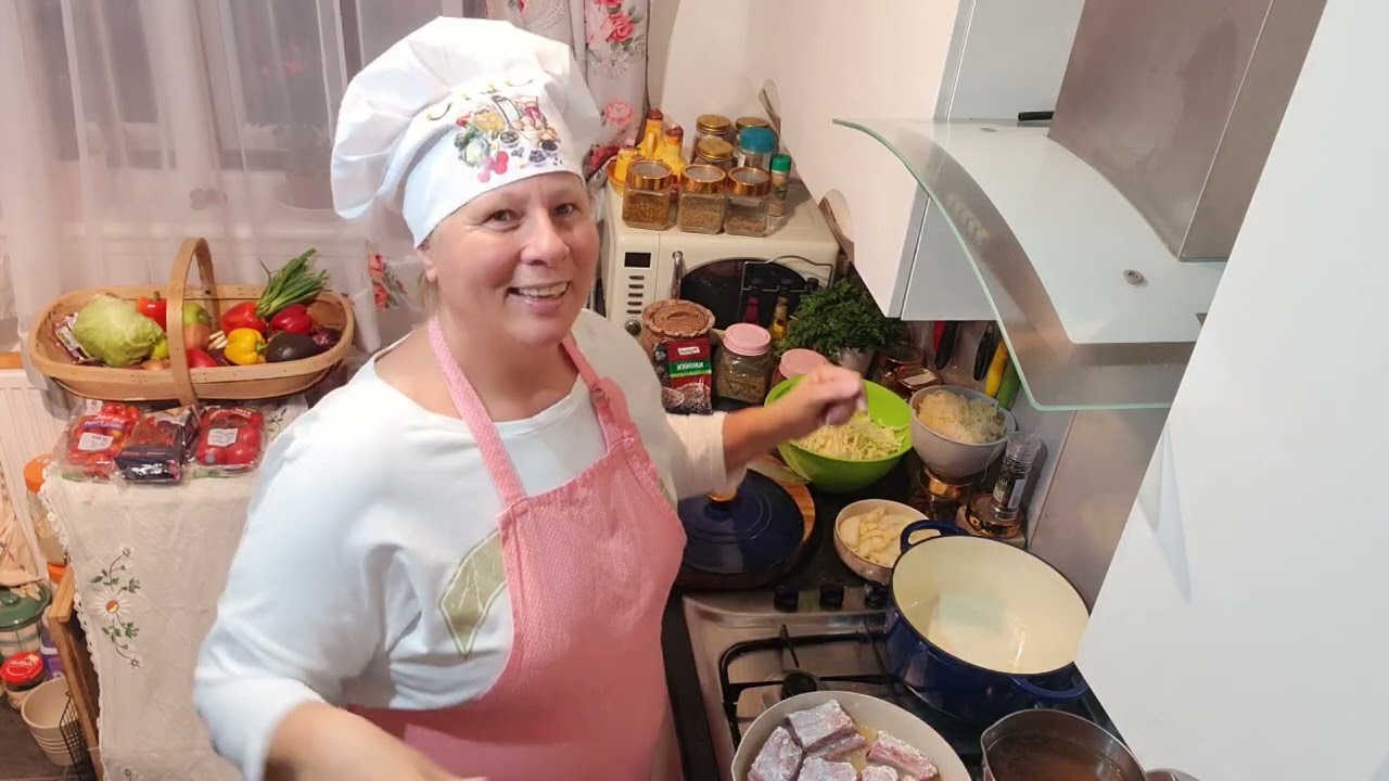 Żeberka w kapuście