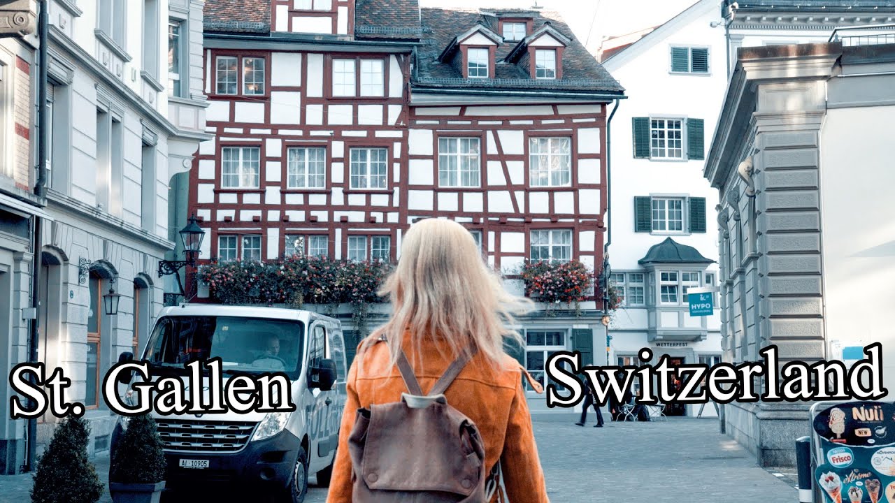 Visiting St. Gallen in Switzerland // What to do in St. Gallen // Travel Vlog