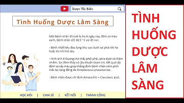 Viêm Phổi 1-Tình Huống Dược Lâm Sàng || Dược Tốc Biến