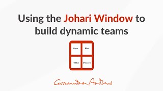 How do I use the Johari Window to build a dynamic team