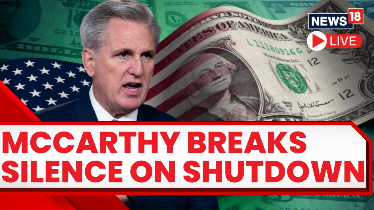 US Shut Down 2023 LIVE | Kevin McCarthy Speech | Kevin McCarthy Speaks ...