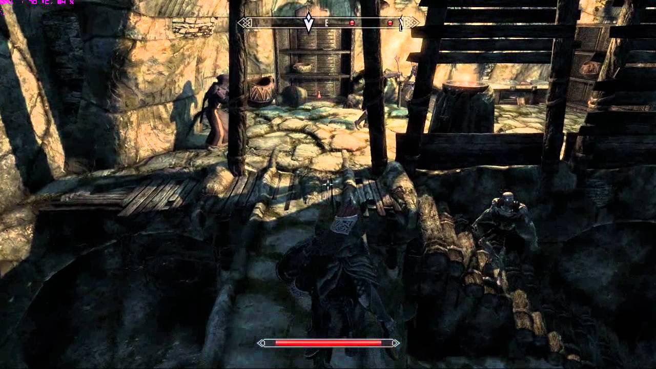 Скайрим курган железный карта