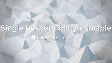 Single Responsibility Principle (SOLID) - Part1