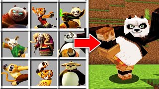 Minecraft PE : SECRET KUNG FU PANDA MOD (New KUNG FU PANDA ADDON MINECRAFT!)