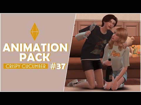 Видео: THE SIMS 4 ANIMATION PACK #37 l CRISPY CUCUMBER