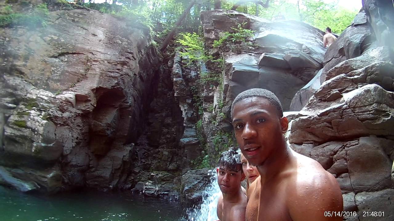 Cliff Jumping , Fawns Leap NY YouTube