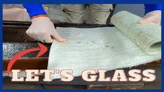 EP-15 WE ARE BUILDING A NEW BOAT! HOW-TO FIBERGLASS OVER COOSA BOARD