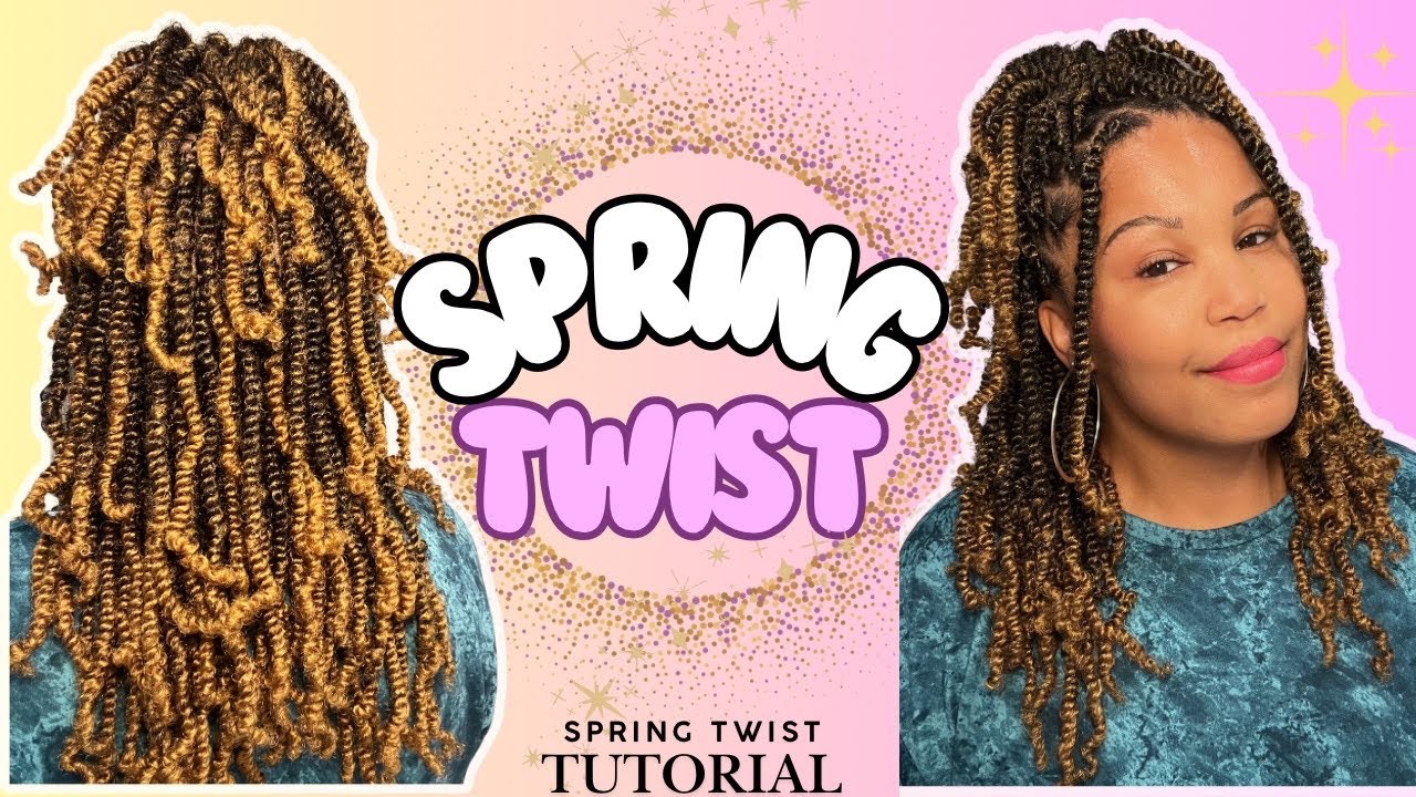 Spring Twist Tutorial SPRING TWIST TUTORIAL- step by step guide - YouTube