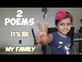 It's Me &amp; My Family Poems | Nidhi Tiwari | Nursery Rhymes for Children | Rhymes for Kids