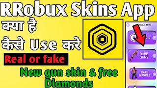 RRobux Skins App Real or fake ।। rrobux skins app ।। How to use RRobux Skins App screenshot 4