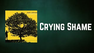 Jack Johnson - Crying Shame (Lyrics)