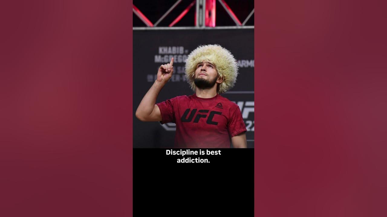 "Everyone is addicted to something" by Khabib (Full Version) (No music)