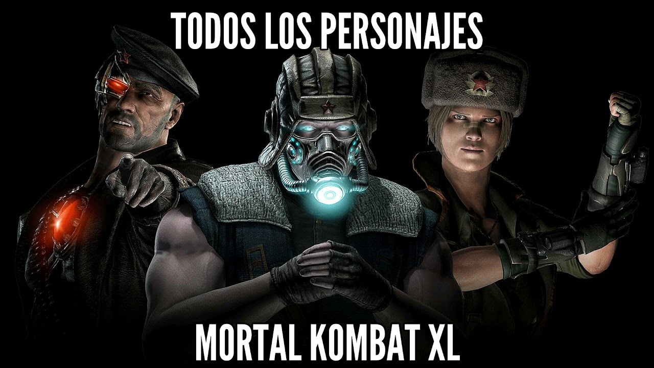 Mortal Kombat XL - Todos los Personajes / Characters Selec - Gameplay ...