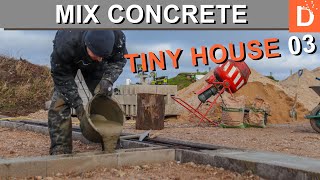 Tiny House Basement - Foundation finish