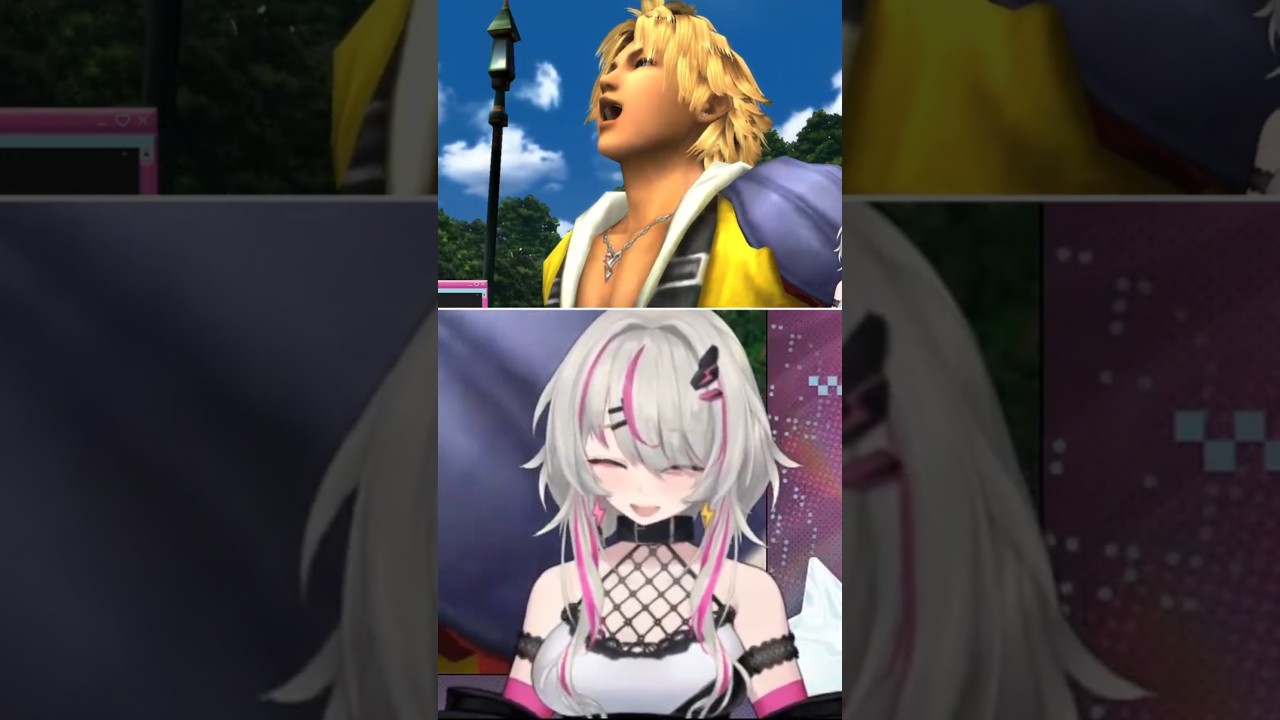 Lia Reacts to Tidus's Laugh 