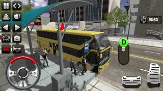 Euro Coach Bus:US Bus Sim 2023 City Mode - Android Gameplay screenshot 2