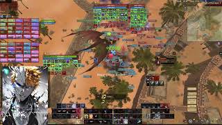 ArcheRage pvp GA playing against self victimizing bots 93v120