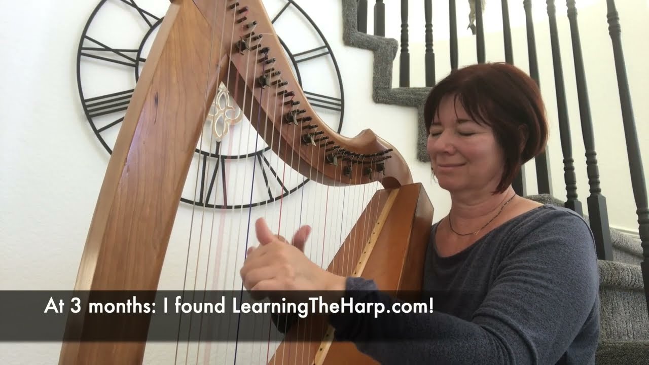 First Year of My Celtic Harp Journey