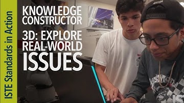 Knowledge Constructor 3d: Explore Real-World Issues (ISTE Standards for Students)