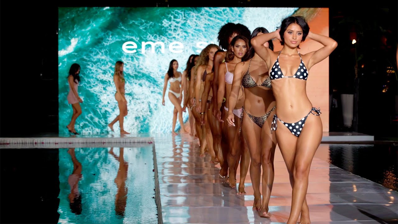 Best 4K UHD Slow-Motion Highlights | Eme Swim 2025 | Miami Swim Week Edition