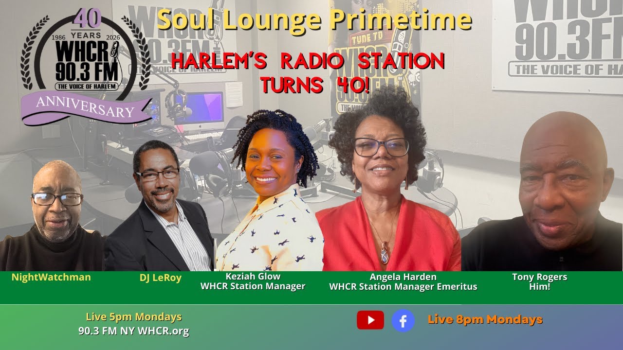 ✨Harlem's Radio Station Turns 40!  The Voice of Harlem Celebrates 4 Decades of Broadcasting  🔊