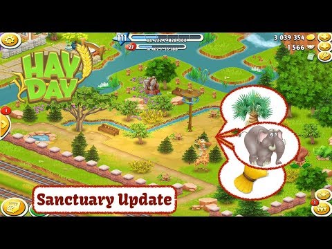 how to visit animal sanctuary in hay day