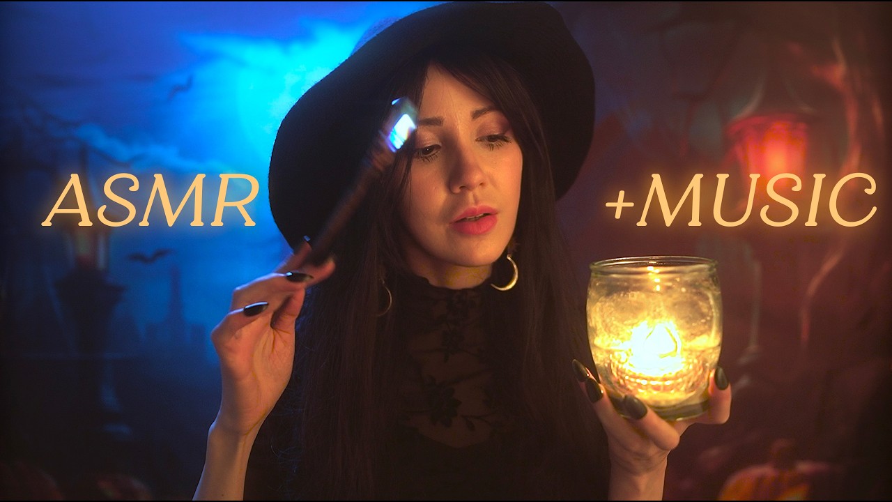 (Music Ver.) 🎃 Spooky Hypnotic Sleep Spell 2 (Layered Soundscapes, Unintelligible Whispers)