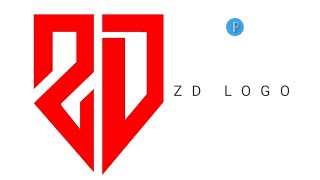 CREATE A STUNNING ZD LOGO DESIGN IN MINUTES! #pixellab #viraldesign #logo #nice  @FaizyNhidz